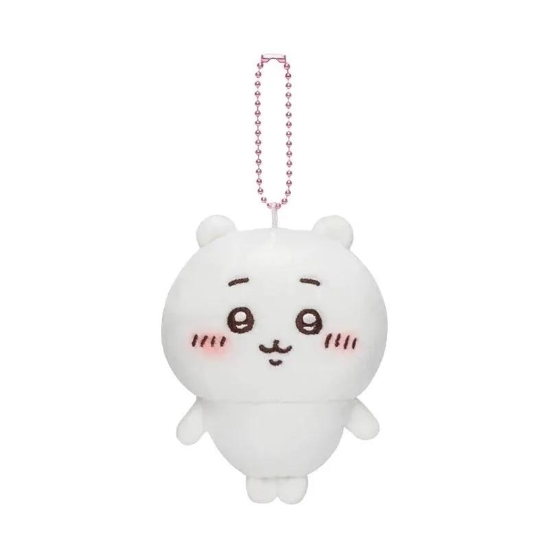 Hachiware Self Deprecating Usagi Bear Plushy Keycharm Sweet Tiny Feet Hangable Plushie Cushioned Creature Pouch Bauble Present