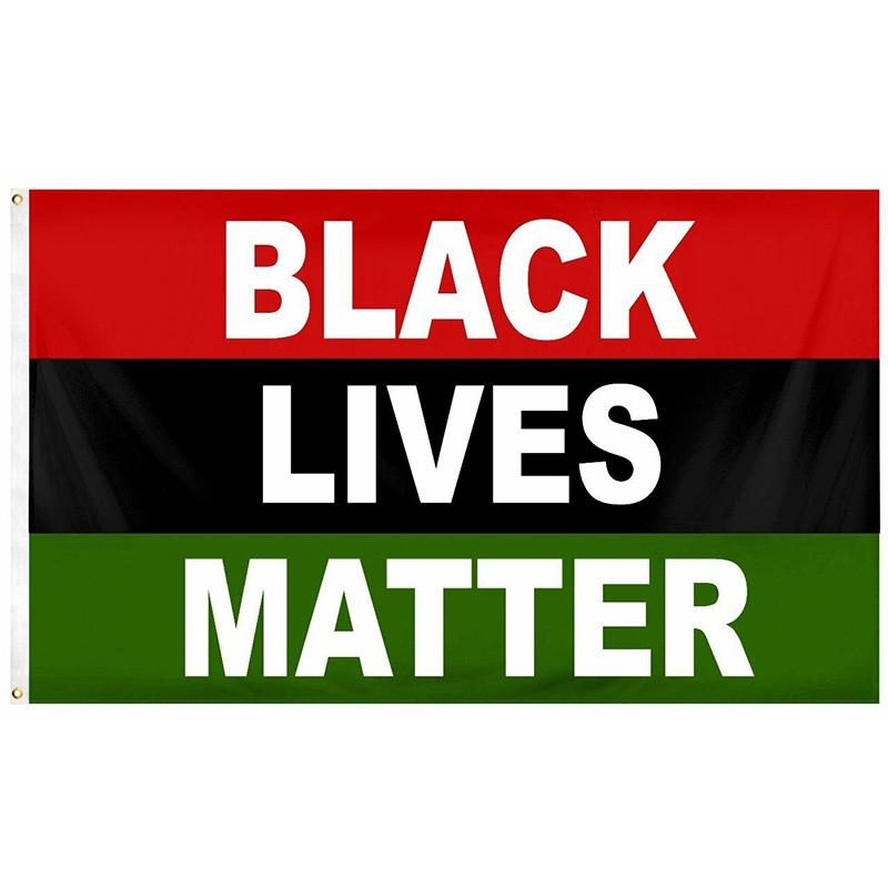 

Durable Anti Racism 3x5 Feet Black Lives Matter Flag With Brass Grommets