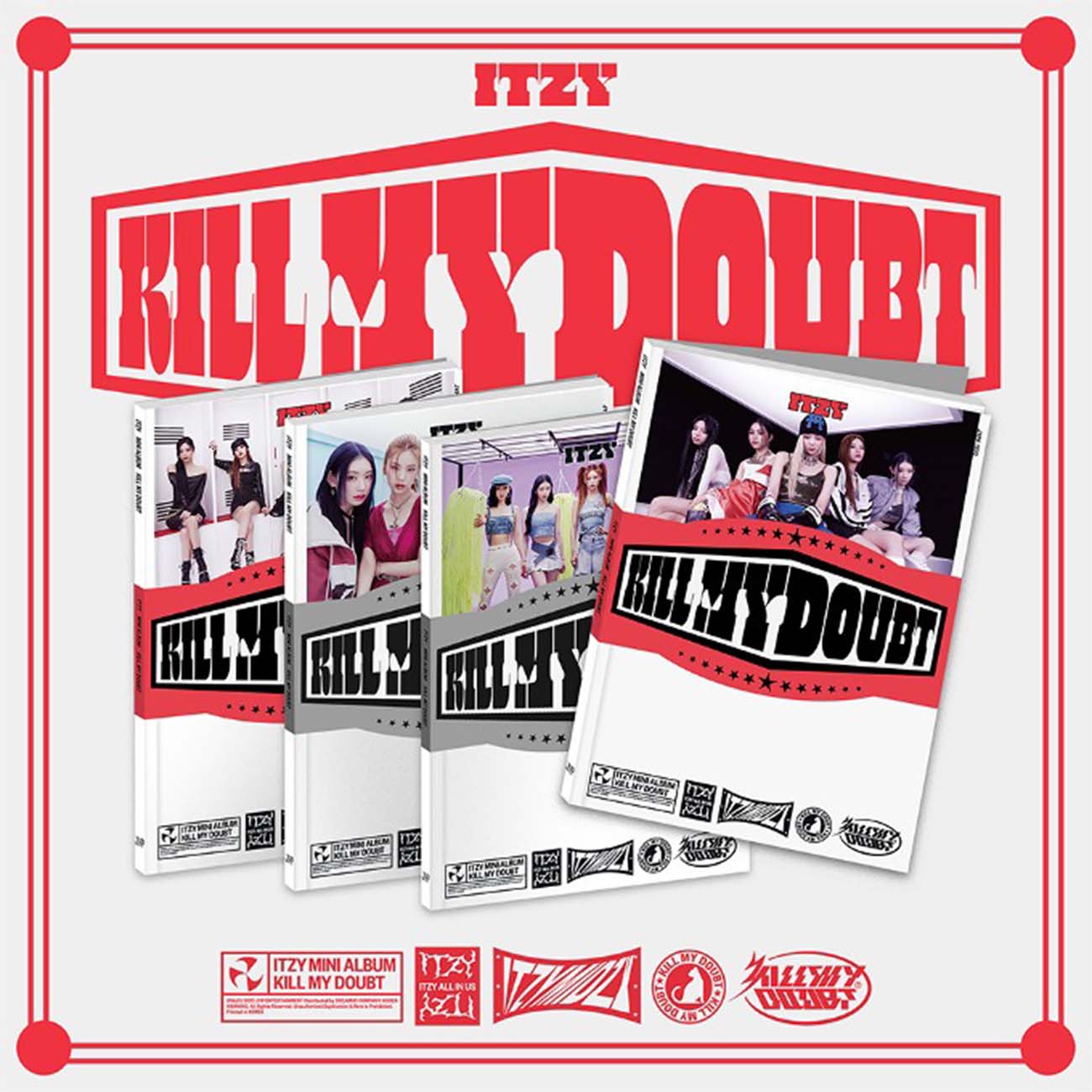 

Itzy - Kill My Doubt 7-й мини-альбом Standard Ver.