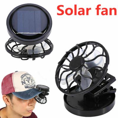 Klipsli Şapka Mini Klips Güneş Güneş Enerjisi Güç Paneli Hücresi Soğutma Fanı Soğutucu