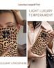 Leopard Print & Checkered Leather OnePlus ACE5/NORD4 Drop-proof Phone Case