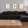 Polyester 3+2 Seat Corner Sofa Cover L Shape Slipcover Home Furniture Protector