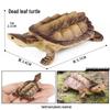 Wild Animal Model: Children's Simulation Turtle Gift Set - Tortoise Variants & Spiderweb Design.