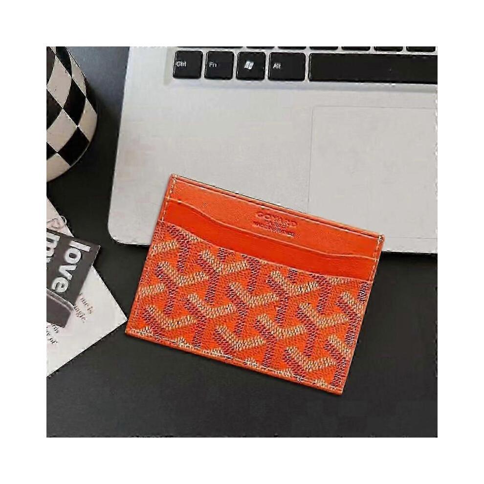 Cowhide Elegant Card Bag Small Style Card Bag fashion