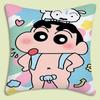 Cartoon Throw Pillow Covers Living Room Decoration Printed Sofa Cushion Cover Polyester Soft Pillowcase