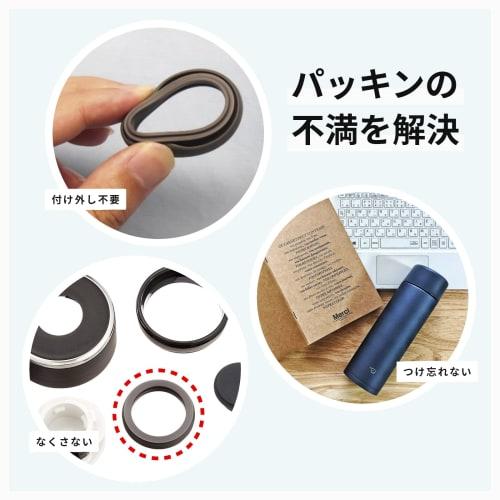 ZOJIRUSHI Water Bottle Screw Stainless Steel Mug Seamless 0.36L Slate Black SM-ZA36-BM
