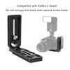 Camera Stabilizer Vertical Shoots Board L Bracket Vertical Mount Quick Release Plate for DSLR Cameras Accessories