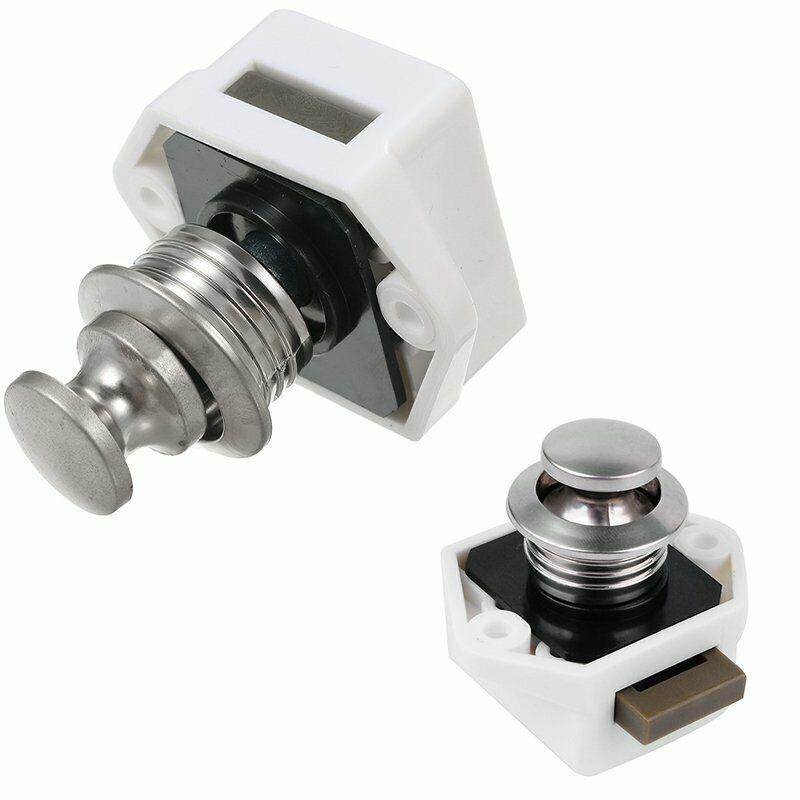 5 set Push Lock Nábytek Zámek Nábytková rukojeť Push Lock Camping Caravan Boat