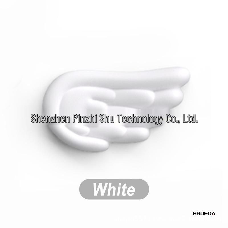 Angel Wings Leather Memory Foam Keyboard Wrist and Mouse Pad