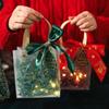 Raffia Gift Wrap Bags Silk Xmas Eve Tote Handbag Party Supplies Christmas Gifts Bag  Gifts Box