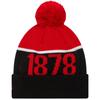 New Era Manchester United Pom Beanie, Unisex red Cap
