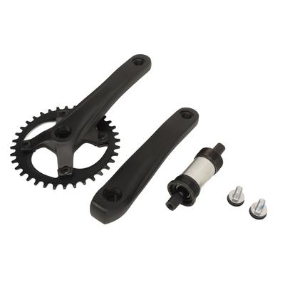 Korba roweru górskiego 104mm BCD kwadratowy stożek korba 36T dodatni ujemny łańcuch pojedyncza tarcza 7?12
