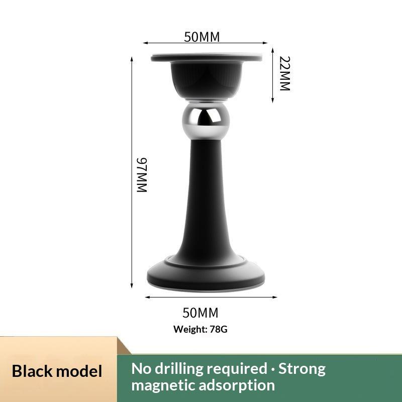 Magnetic Door Stop Strong Magnetic Suction No Drill Self Adhesive Door Holder for Home Bedroom Apartment Dorm Room