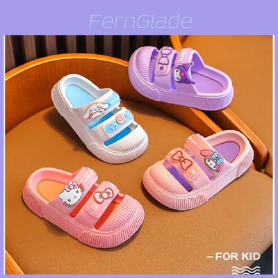 Cute And Safe Children's Summer Slippers With Sanrio's Kitty Cat Design