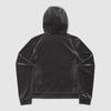 LECOQ Women'S Early Spring Slim Fit Velvet Zip-Up Hoodie - Grey Qr122Oft15
