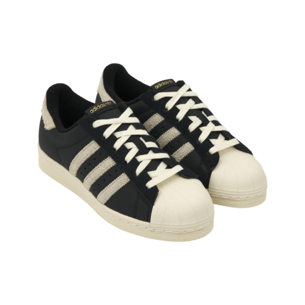 adidas Superstar 82 Black Cream White Unisex Sneakers Core-Black Aluminium GY3428