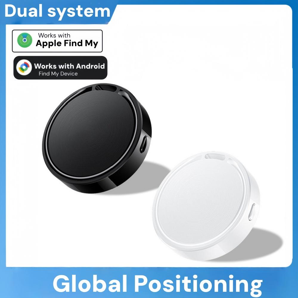 Mini GPS Tracker Device Anti-Lost Reminder for Pet Kids Bag Key Wallet Compatible IOS/ Android App Finder Locator
