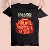 NUOVO Falling In Reverse - The Popular Mons TOUR II 2024 Maglietta Nera Tutte le Taglie