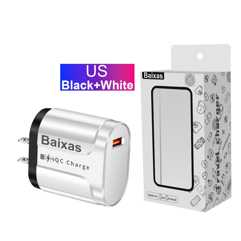 European Standard 4-Port 5V/2.4A USB Travel Charger