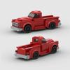 Stadt MOC Auto Geschwindigkeit Fahrzeug Super Rennfahrer Pickup Truck Modell Bausteine Ziegel Renntechnik Kreatives Garagen Set Rallye Spielzeug