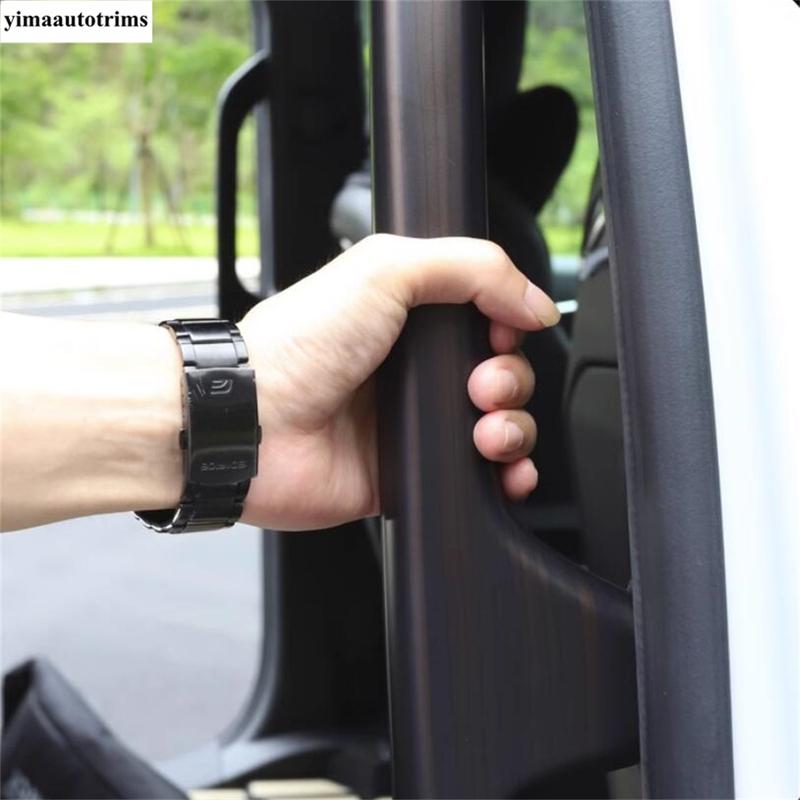 4Pcs Car Inner Rear Door Armrest Panel Strip Decoration Stickers Cover Trim ABS Accessories For Toyota Sienna XL40  - 2025