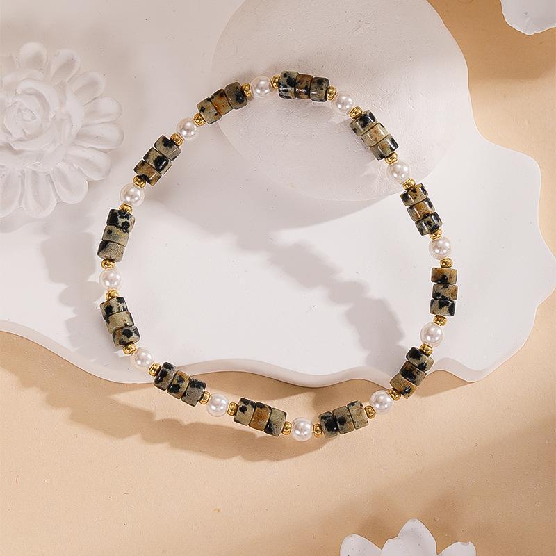 Retro Summer Pearl Bracelet with MIYUKI Seed Beads - High-End Niche Design