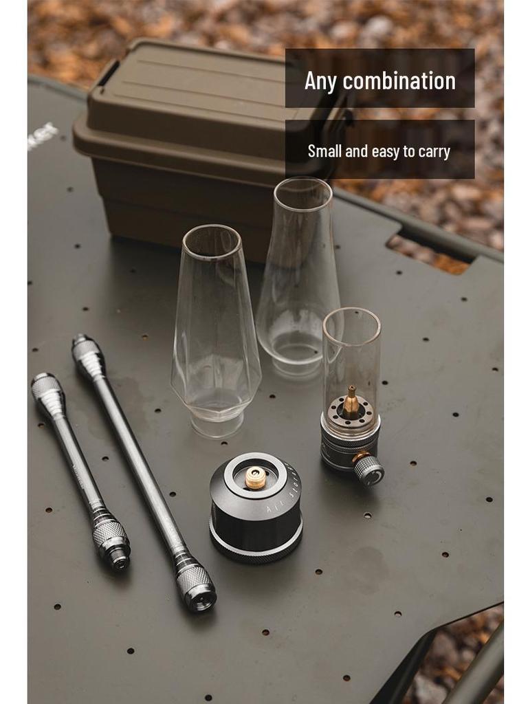 Mountainhiker Retro Camping Gas Lamp Set