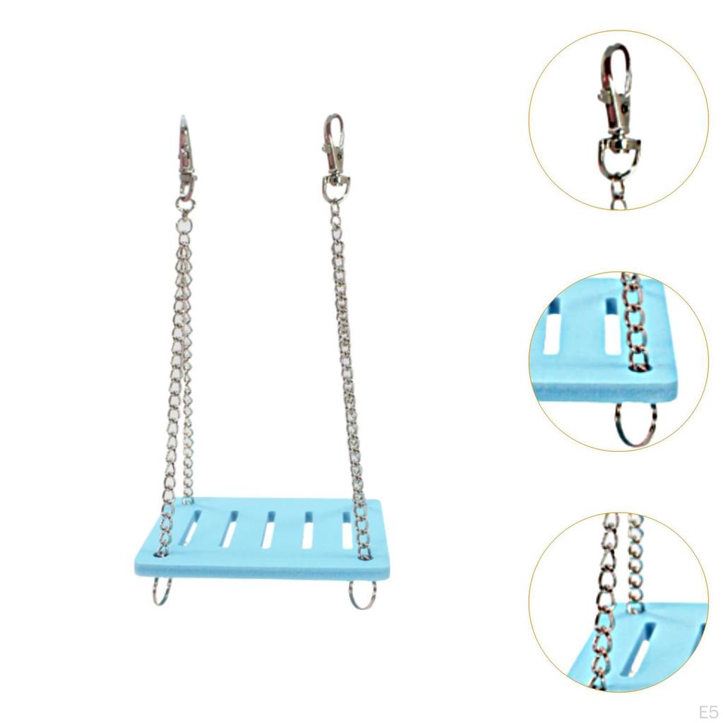 Hamster Schaukel Hängeständer Deko Käfig Stabil Haustierbett Hängematte Bewegung