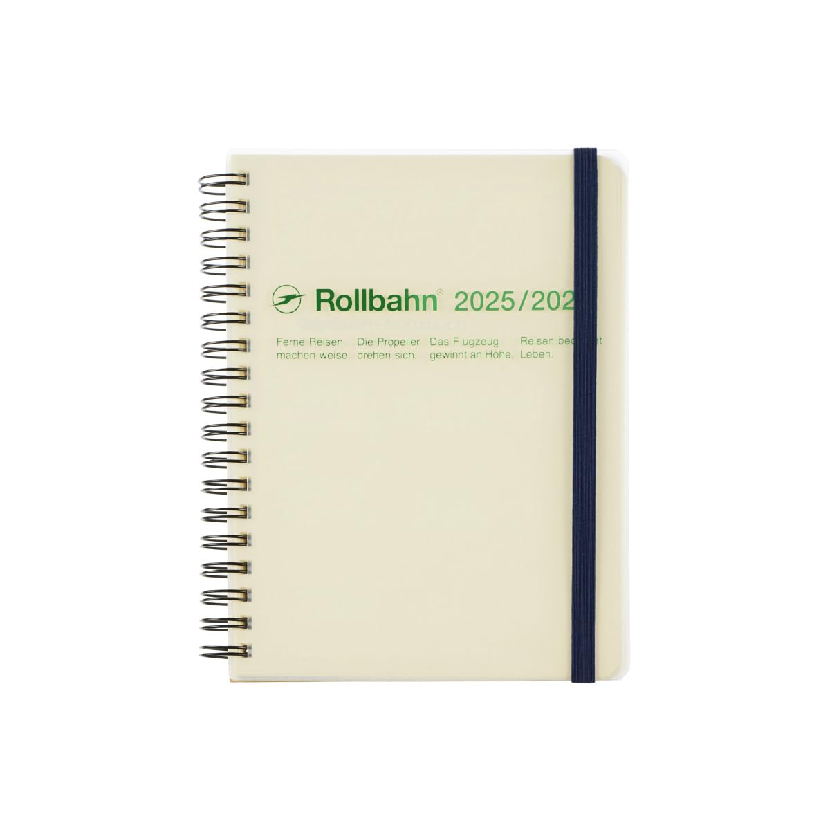

[Delfonics Planner 2025-2026 Edition / Starting March 2025] Rollbahn Diary Clear L Monthly Schedule Book (Clear)