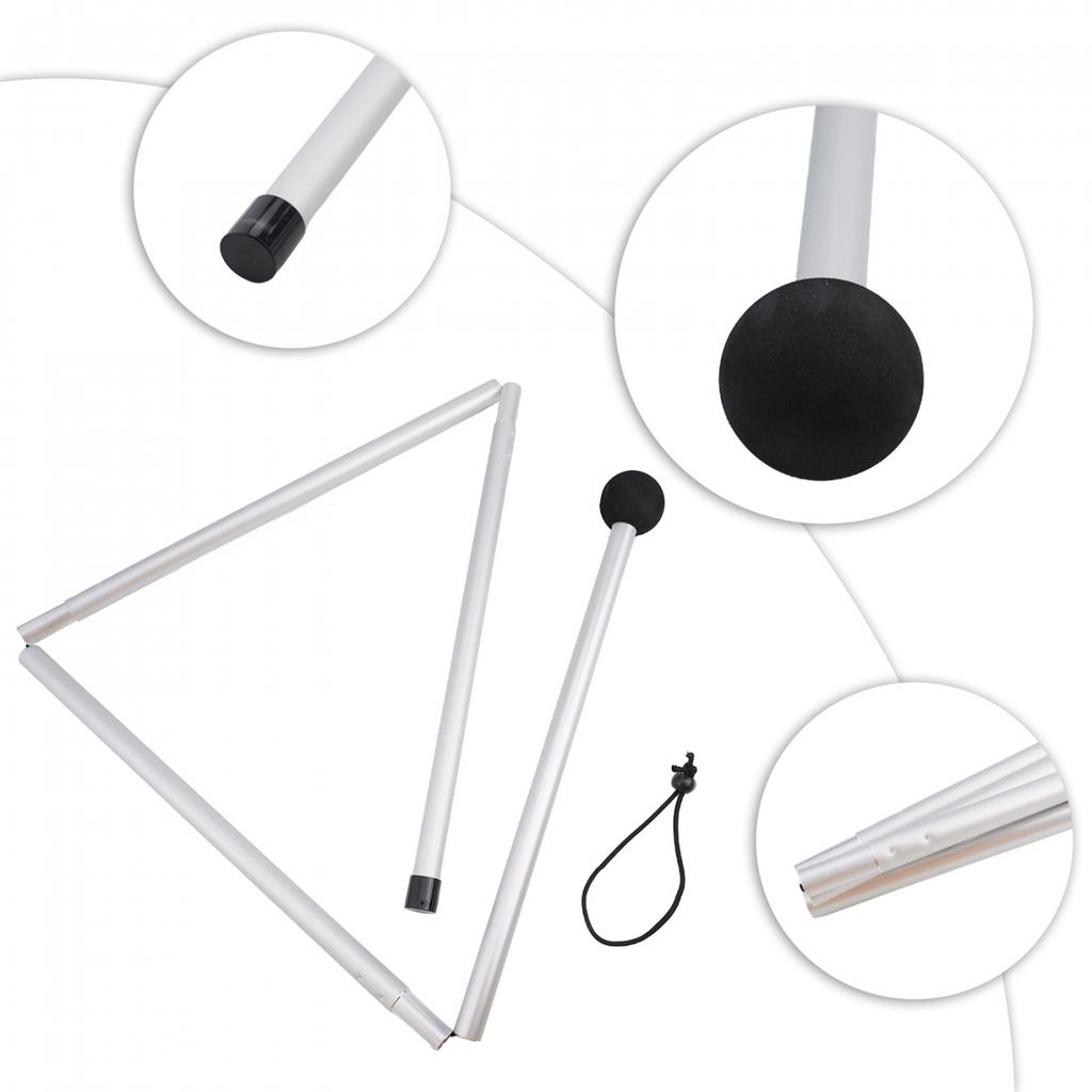 Aluminum Pole Shelter Tarp Pole Easily Install Foldable