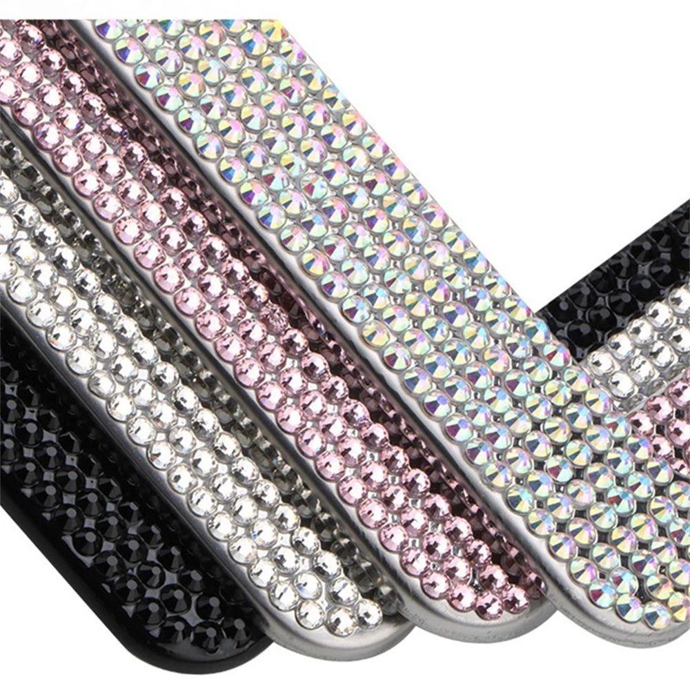 Crystal Stainless Steel Car Frame Plate Bling License Plate License Plate Frame For USA Truck