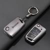 TPU Car Flip Remote Key Fob Case Cover Protector Shell Bag For Skoda Octavia A5 A7 Fabia Superb Kodiaq Karoq Keychain Accessory