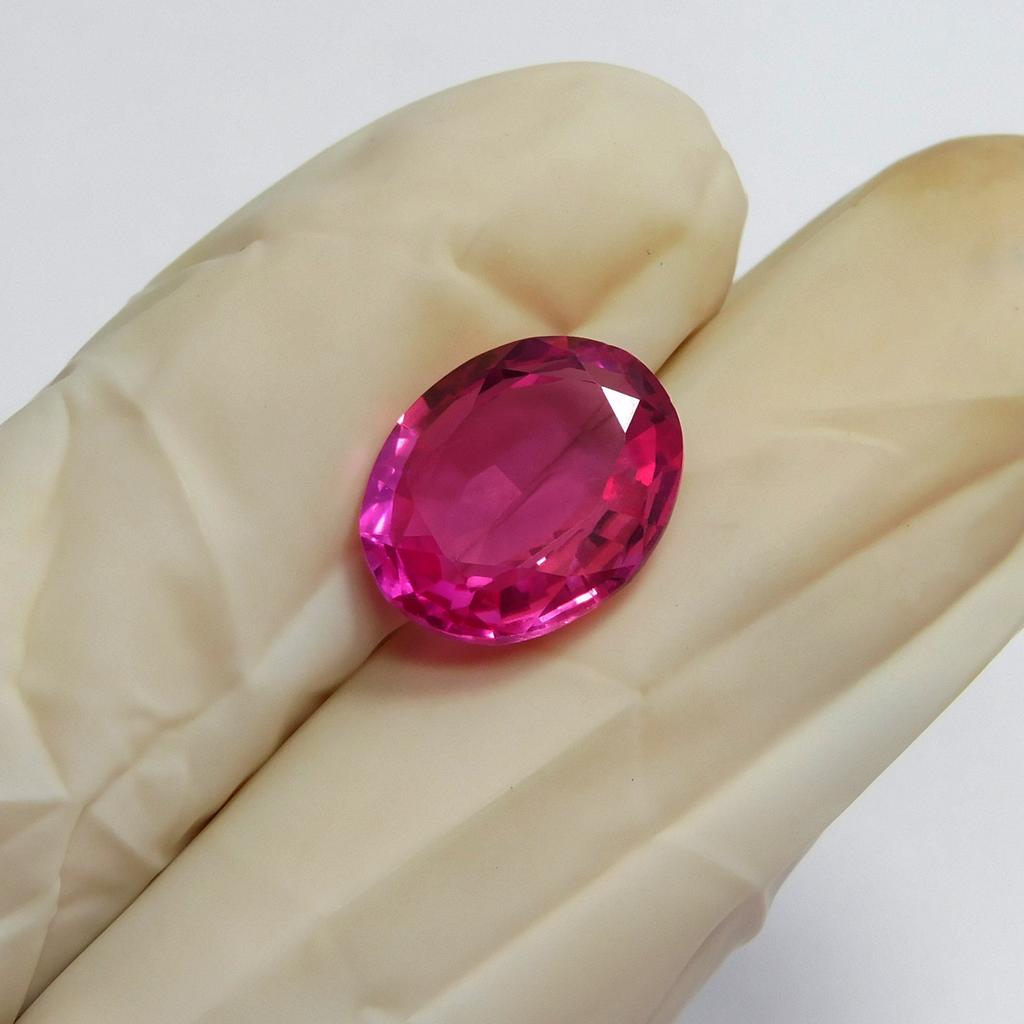 Natural Pink Ruby Loose Gemstone Oval Cut 5.75 Ct for Jewelry Making and Gem Collections