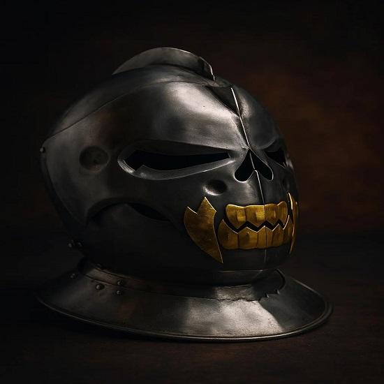 Handcrafted Steel Knight Helmet Medieval Gothic Sallet, Cosplay LARP Armor Gift For Him