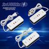 50W Multiple Port USB Charger QC 3.0 PD Fast Charging Wall Charger for Xiaomi Samsung iPad Mobile Phone Travel Power Adapter