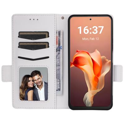 For Blackview Shark 9 5G Case with Wrist Strap Litchi Texture PU Leather Wallet Phone Cover