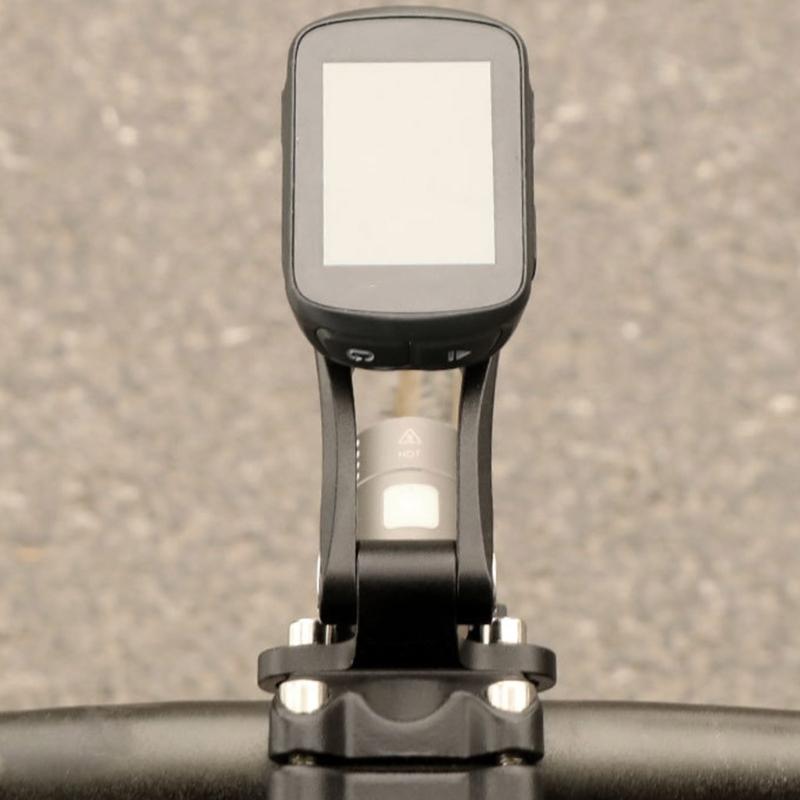Durability Cycling Speedometers Holder Quickly Install Bike Computer Mount for Front Light and Cameras