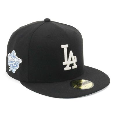 59FIFTY Cap 14676987 NER35C6983 MLB Los Angeles Dodgers Shohei Ohtani LA Black Side Patch Under Visor ONSPOTZ Special Edition Hat 5950 Side