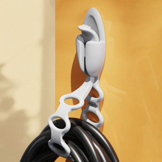 Weihnachts-Girlandenhalter Klebend Kaminsims Kamin Haustür Kranz Strumpfhalter Krawatte Multifunktionaler Silikonhaken Riemen