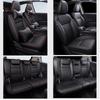 Luxury Styling Car Seat Cover For Honda Vezel HRV XRV 2014-2019 Embroidered Badge Waterproof Leather Auto internal Accessories