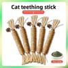 Palo de dentición Mutianliao Juguete para gatos, Bola de menta gatera autoentretenida y para el aburrimiento, Palo para gatos, Herramienta mágica refrescante para gatitos