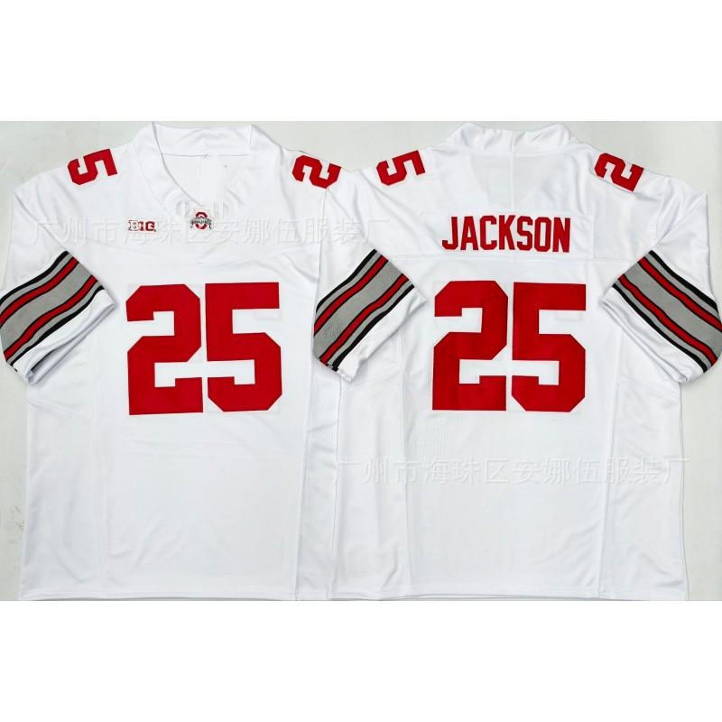 2026 Ohio State Buckeyes College Short Sleeve Jersey 33 25 2 10 Basketball Team Sport