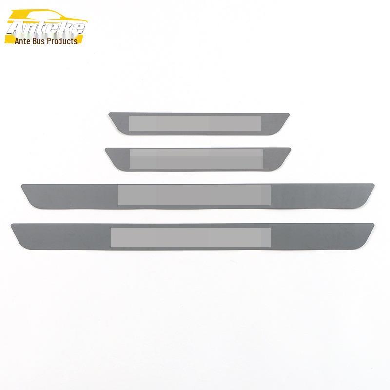 21 Aion S PLUS Decorative Sill Strips: Welcome Pedal Bumper Stickers
