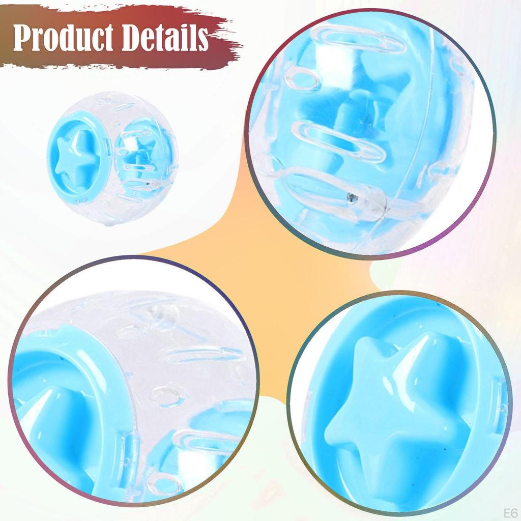 Exercise Ball for Hamsters And Guinea Pigs, Breathable Ball, Transparent Wheel, Toy