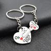 Heart shaped Secret Love English Keychain, Couple's Versatile Keychain, Love Confession Commemorative Couple Pendant