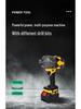 High Torque 2000N Electric Impact Wrench: Multi-functional, Lithium Battery-Powered for Household Use