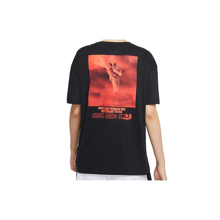 Nike Dri-Fit Basketball Short Sleeve T-Shirt Women Tops Black CV0951-010