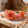 Photogenic Hair Accessory 3D Flowers Hoop, Halloween Party Headband, Simulated Dance Headband Rose for Vacation Accessories Gift Long-lasting Hairband