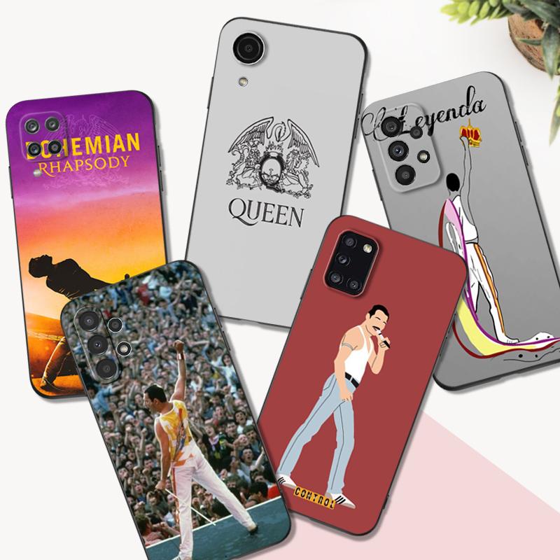 

Черный чехол из ТПУ для Samsung Galaxy F23 M12 M22 M23 M32 4G M52 5G M30S M21 Queen Freddie Mercury