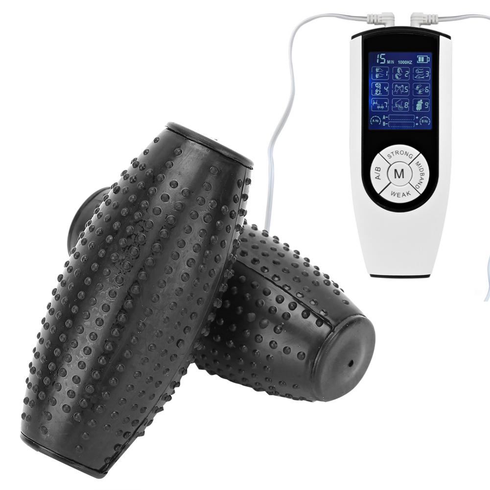 2pcs Hands Electrode Electric Massage Therapy Accessory for Physiotherapy Instrument